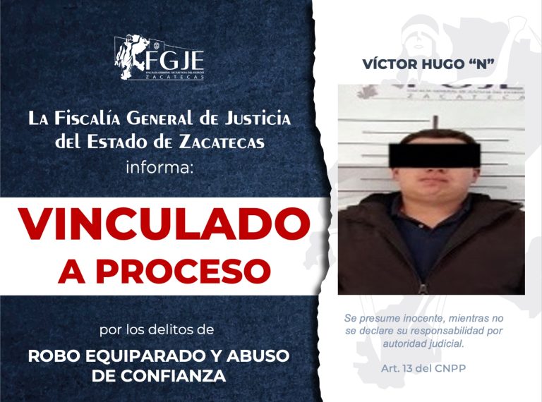 Vinculan a Víctor Hugo por robo equiparado