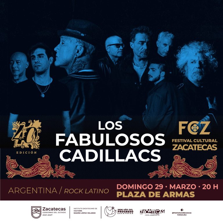 Los Fabulosos Cadillacs, primer artista del Festival Cultural