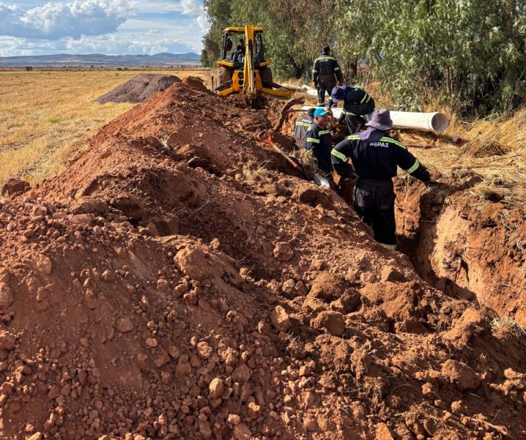 Construye Jiapaz nueva línea de conducción