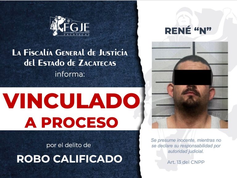 Cumple sentencia por diversos delitos; añaden vinculación por robo