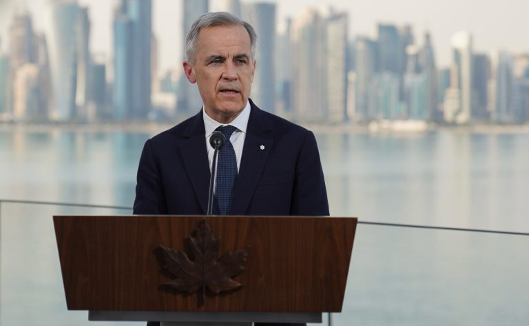 Elogia Sheinbaum discurso de Carney en Davos