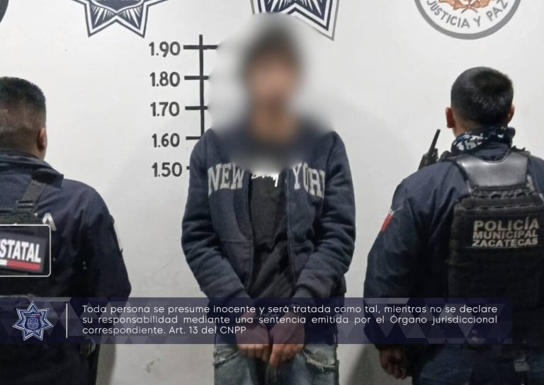 Lo detienen por allanamiento, daño y robo