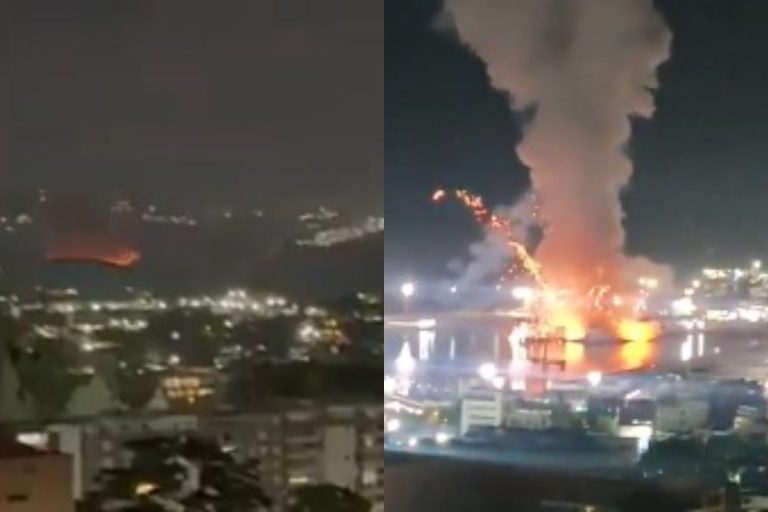 Reportan grandes explosiones en Caracas