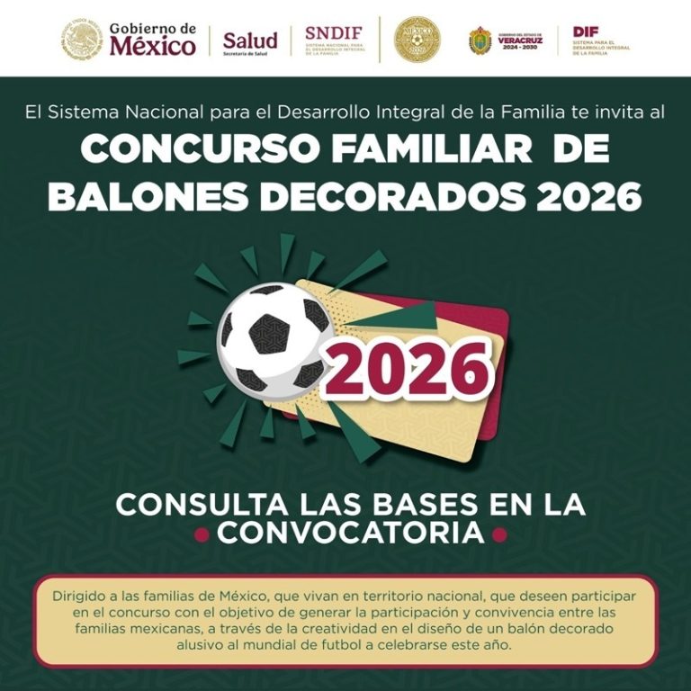 Convocan al Concurso Familiar de Balones Decorados 2026