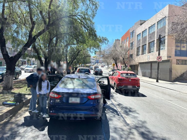 Choque múltiple en el bulevar deja solo daños materiales