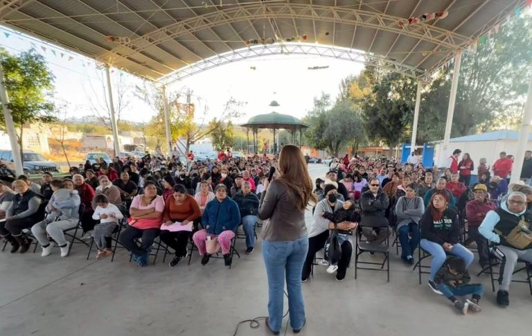Continúa la Caravana Invernal de Geovanna Bañuelos