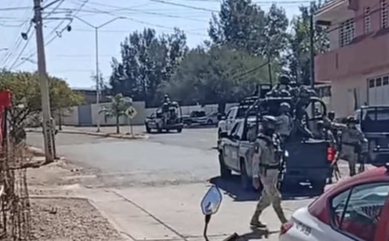 Llegan militares al sur del estado