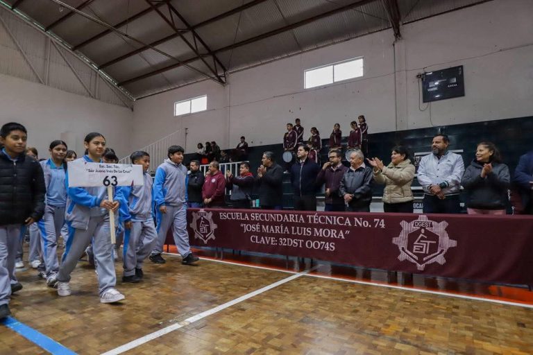 Arranca la eliminatoria deportiva de secundarias en Fresnillo