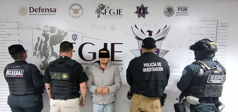 Detienen a presunto secuestrador en Mazapil