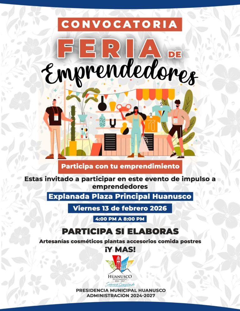 Apoyan comercio local con feria de emprendedores