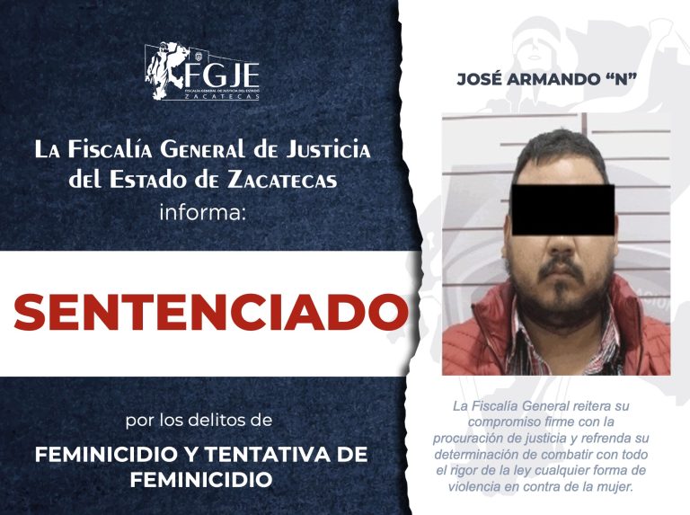 Sentencian a 40 años de cárcel a feminicida