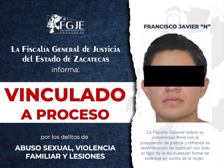 Vinculan a Francisco por abuso sexual y violencia