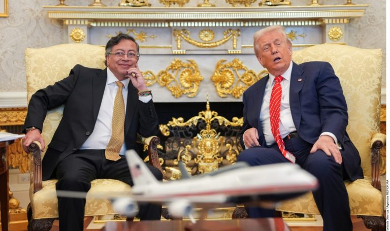 Califica Petro de ‘positiva’ su reunión con Trump
