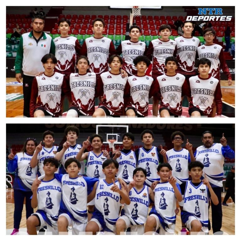 Fresnillo domina el estatal de básquetbol