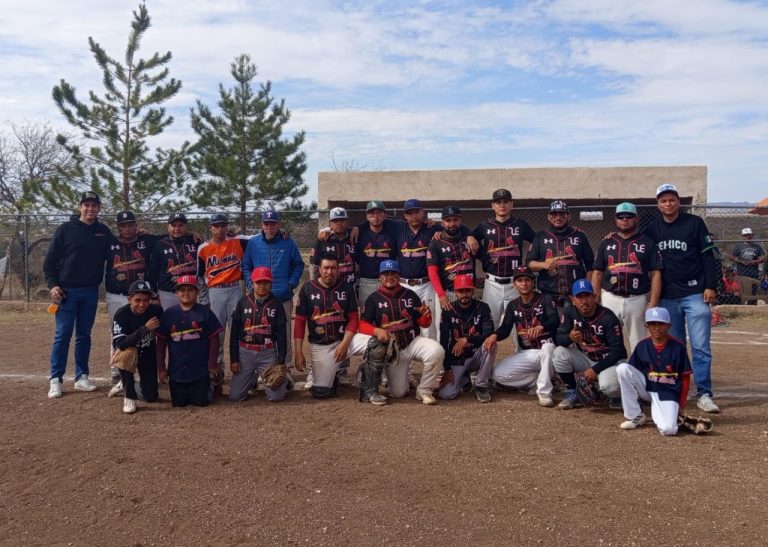 Inicia la actividad de la Liga Municipal de Béisbol en Nieves