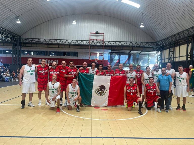 México Gaseros cae en la final M50 del Torneo Panamericano de Maxibaloncesto