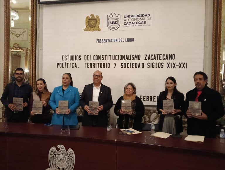 Presentan libro sobre constitucionalismo zacatecano