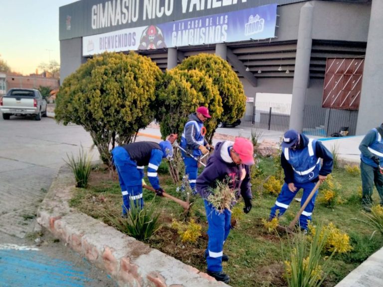Realiza ayuntamiento jornada de limpieza a espacios públicos