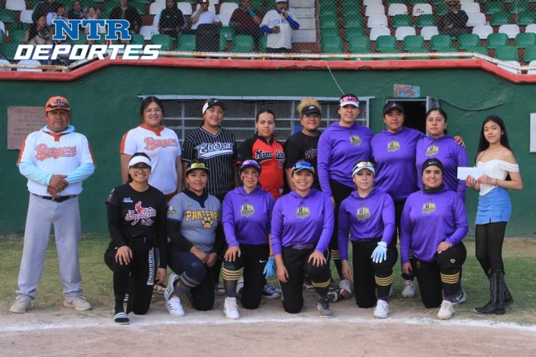 Selección Zacatecas domina el Cuadrangular de Softbol Femenil