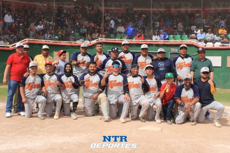 Tigres de la Escondida conquistan la categoría Mayor