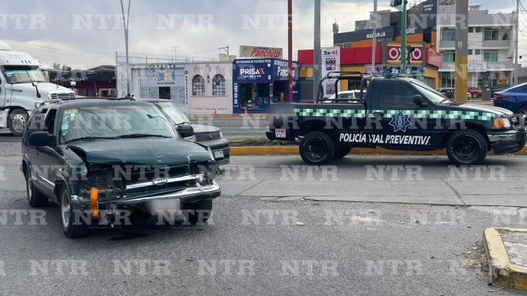 Chocan por alcance sobre el Paseo del Mineral