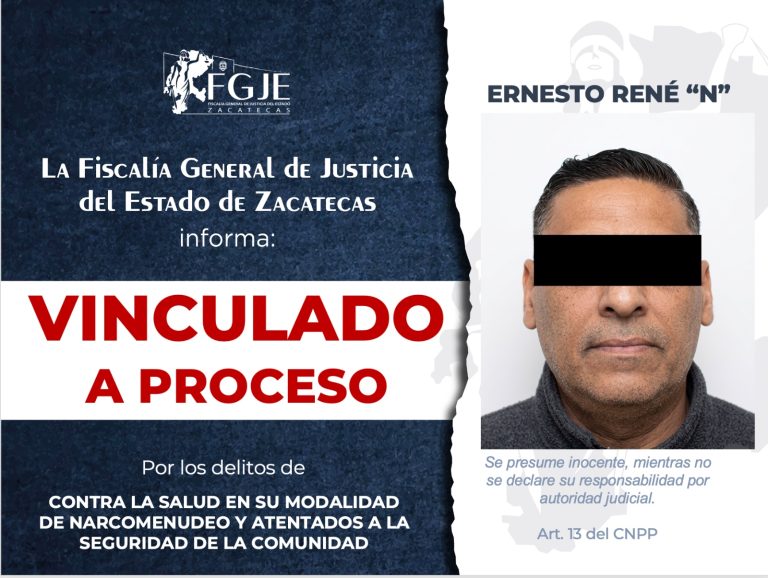Vinculan a proceso a presunto narcomenudista