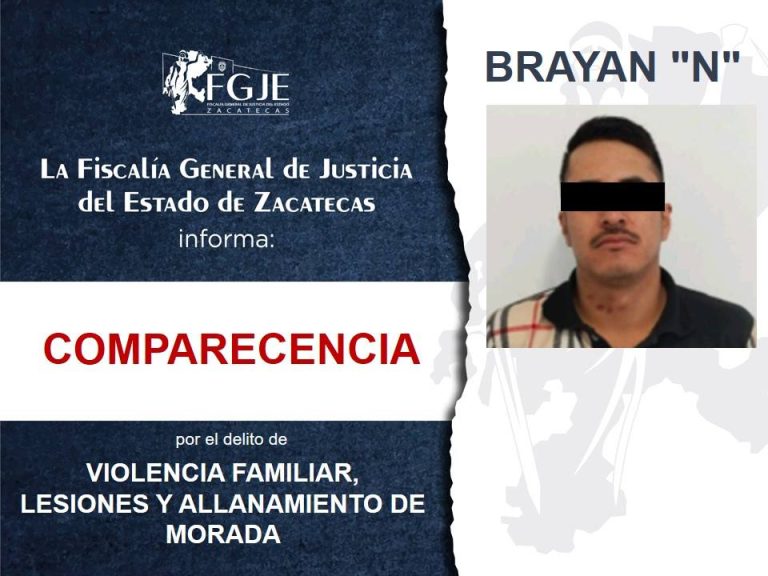 Cumplimenta FGJE órdenes de aprehensión y comparecencia