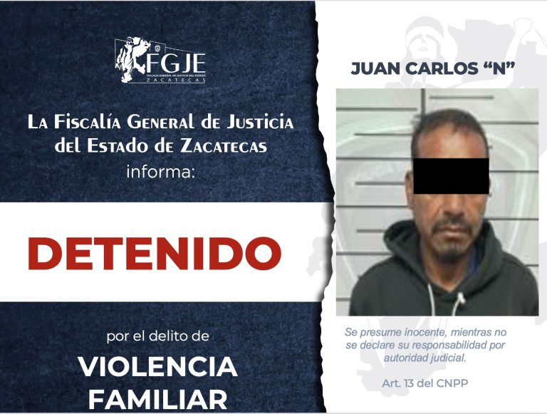 Colaboran fiscalías en la detención de Juan Carlos