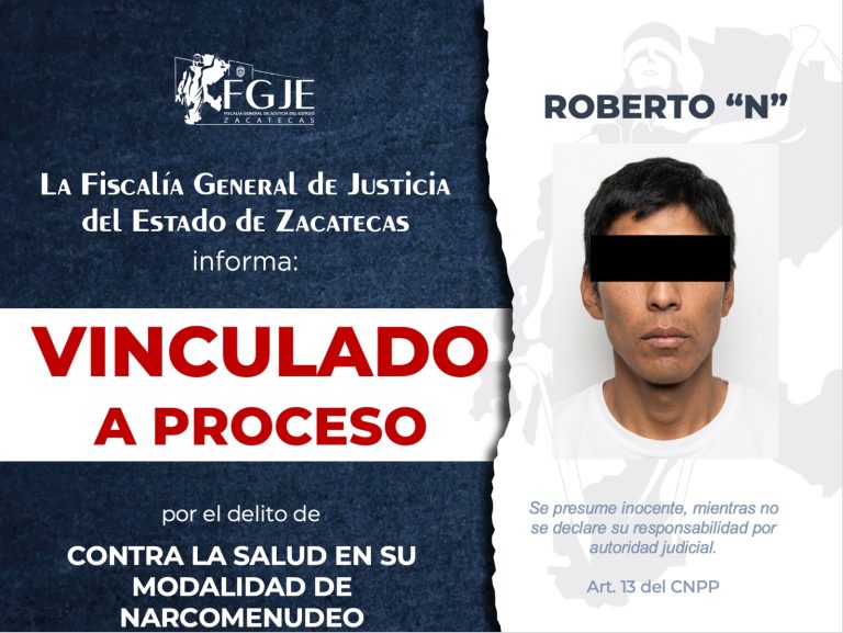 Dictan prisión preventiva tras vinculación a proceso