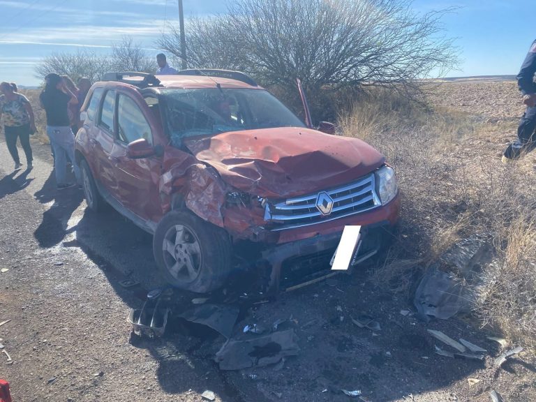 Chocan en el acceso a Morones; una persona resulta lesionada