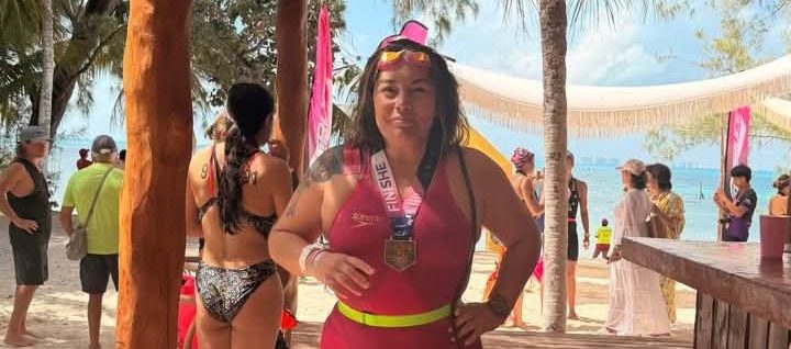 Lorena Flores Aguilar avante en Cruce Cancún 2026