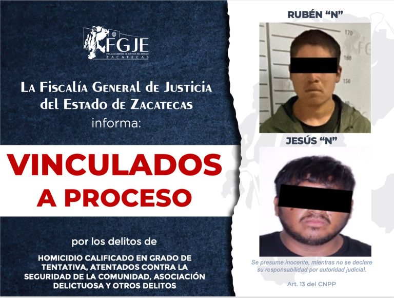 Por diversos delitos, vinculan a 4 a proceso