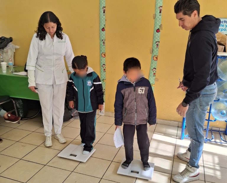 Realizan Evaluación de Estado Nutricional