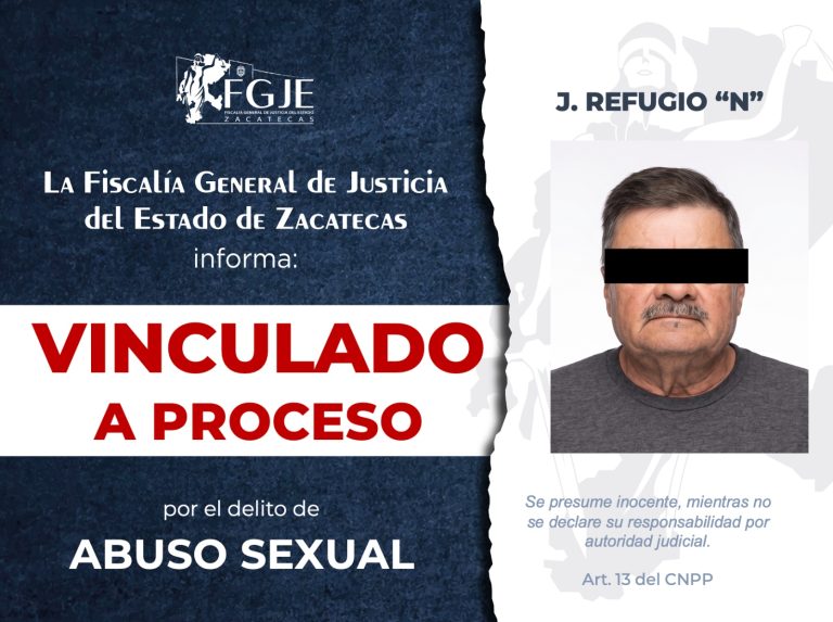 Vinculan a J. Refugio por abuso sexual agravado