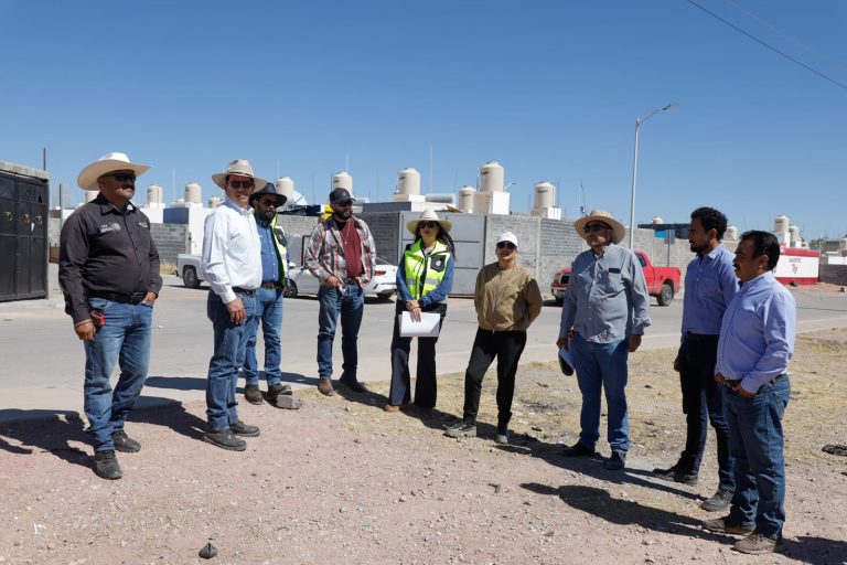 Recorren predio donde se construirá el bachillerato nacional «Margarita Maza»