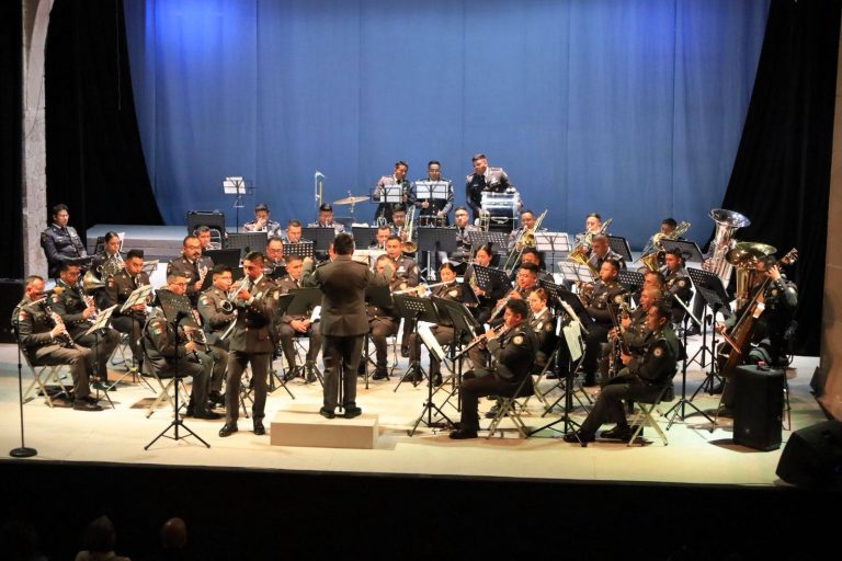 Excelente participación de la Banda Sinfónica de la Guardia Nacional
