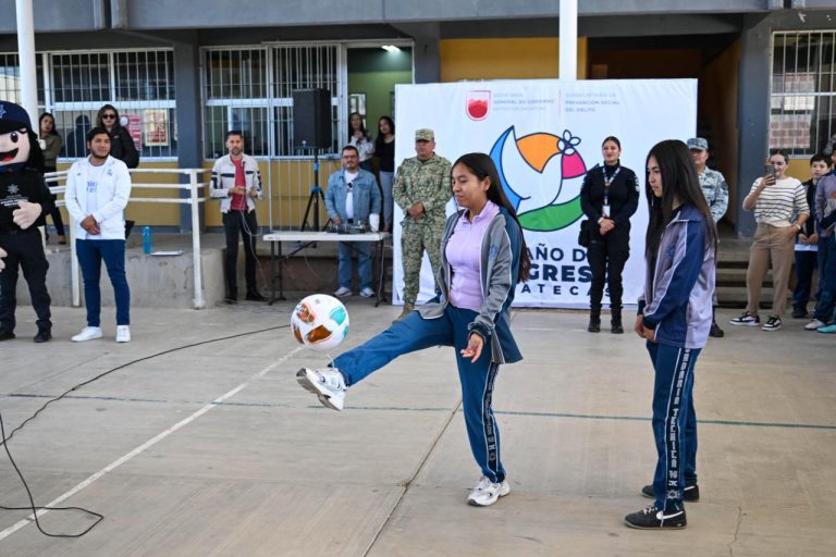 Llevan a cabo jornadas de concientización en secundaria Carlos Fuentes
