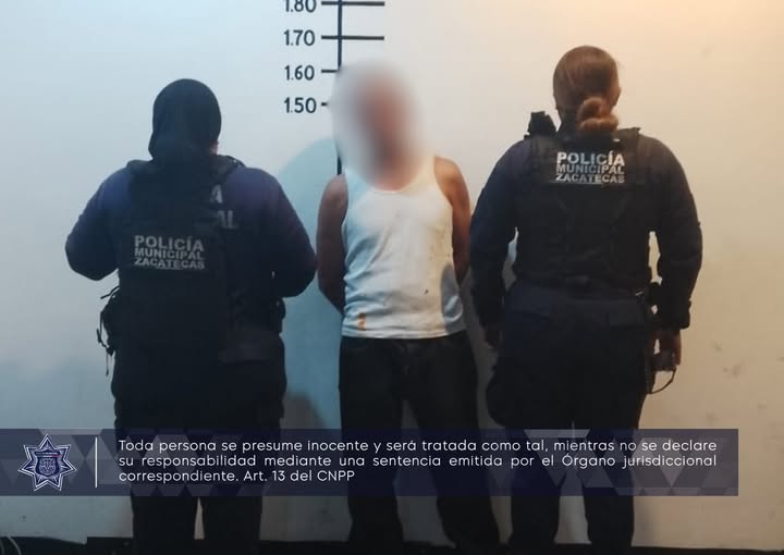 Lo detienen en Las Huertas por violencia familiar