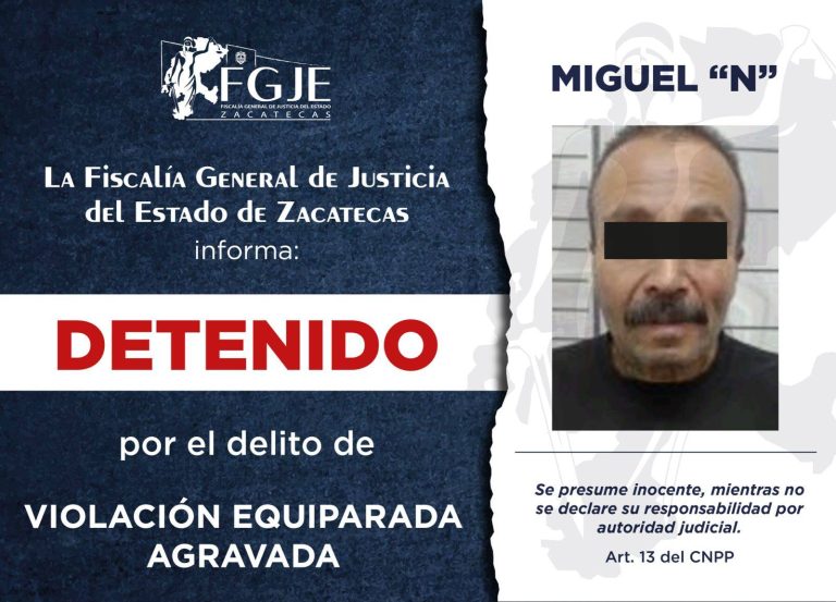 Cumplimenta FGJE ocho órdenes de aprehensión