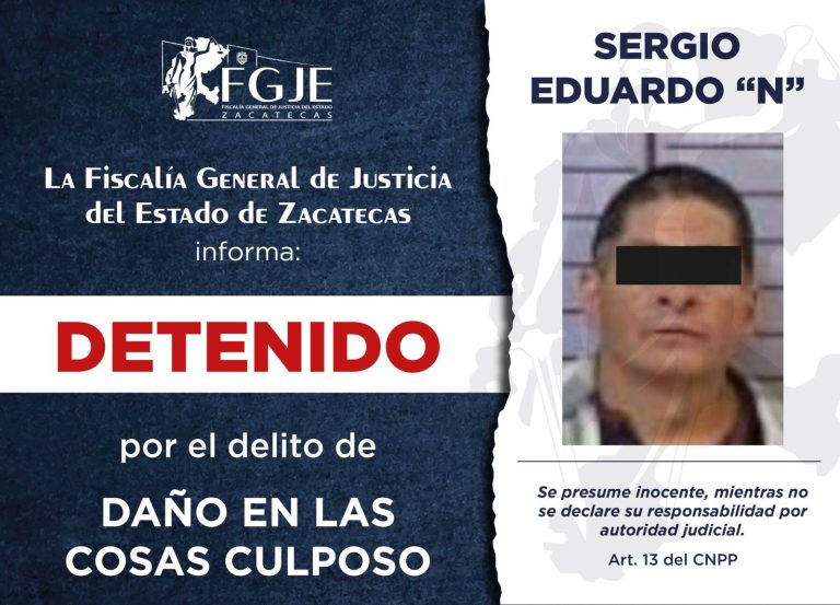 Cumplimenta FGJE órdenes de aprehensión y comparencencia
