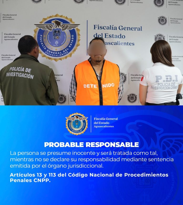 Colaboración estatal permite la detención de Juan Carlos «N»
