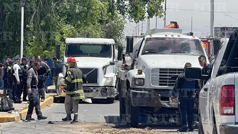 Arrolla pipa del Siapasf a moto; muere víctima horas más tarde