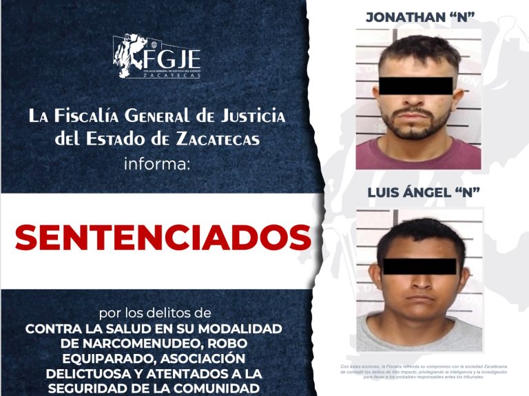 Sentencian a cinco hombres por múltiples delitos