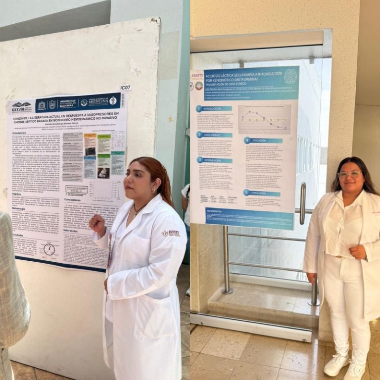 Reconocen a residentes del ISSSTE Zacatecas por investigaciones