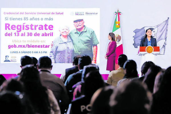 El lunes, registro Universal de Salud
