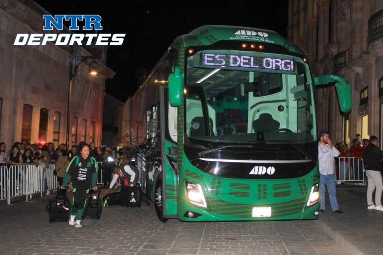 El tri femenil ya duerme en tierras zacatecanas