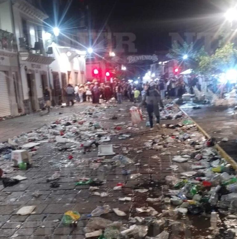 Generan 60 toneladas de basura en días santos