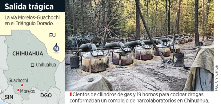 Mueren dos agentes de EU, tras operativo