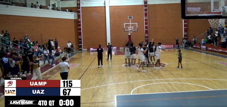 Tropiezan Tuzos de la UAZ en su debut en la Liga ABE