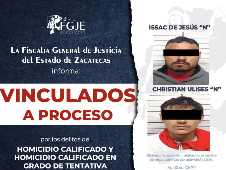 Vinculan a dos por homicidio tentativo y calificado